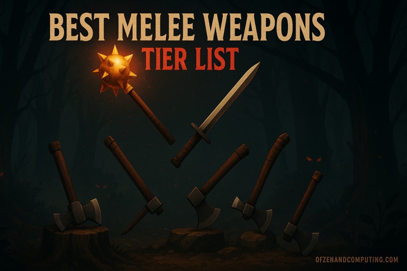 99 Nights in the Forest Melee Weapons Tier List 2025