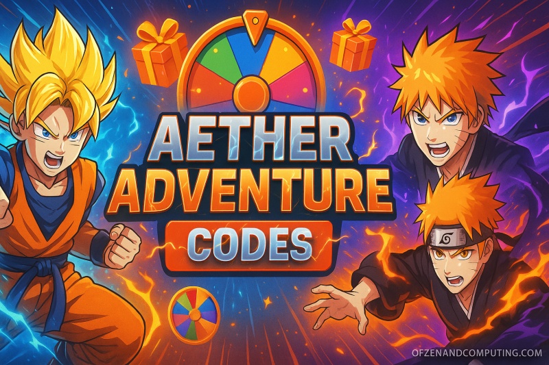 Aether Adventure Codes 2025