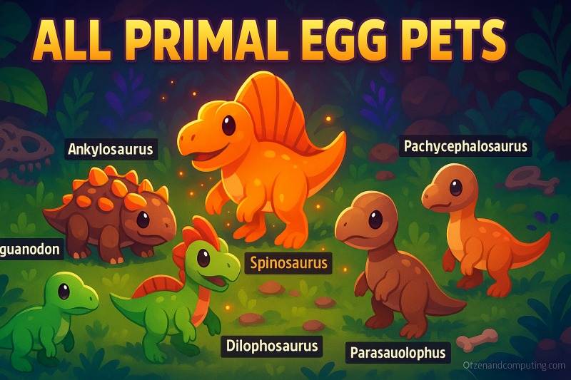 All 6 Primal Egg Pets in Grow a Garden (2025) How to Get?