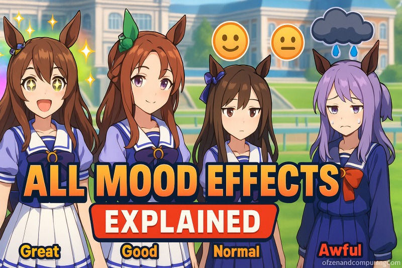 All Mood Effects in Umamusume Pretty Derby (Guide)