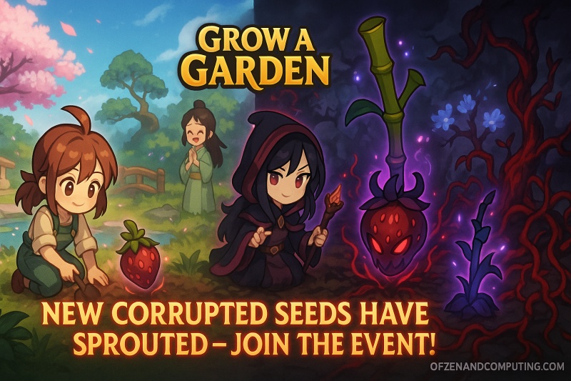 All New Seeds in Grow a Garden Corrupted Event Update