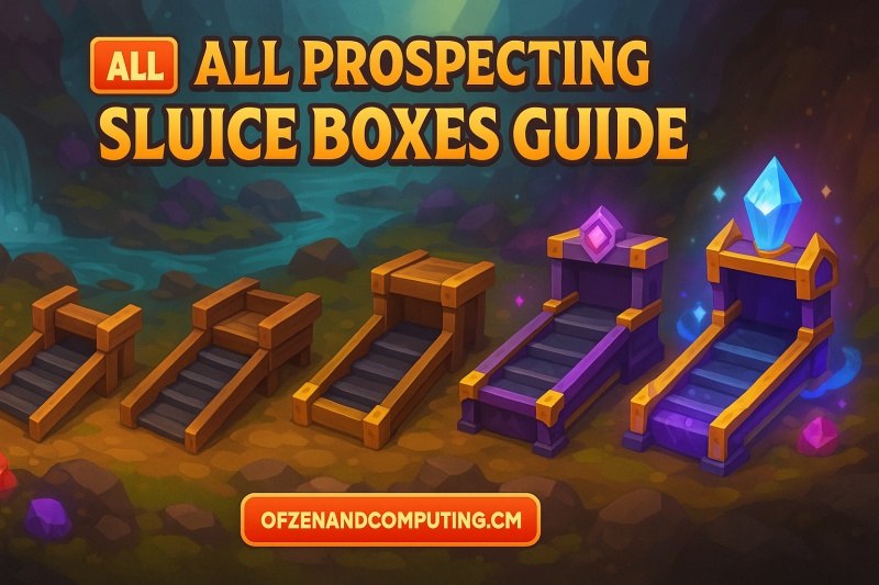 All Prospecting Sluice Boxes Guide