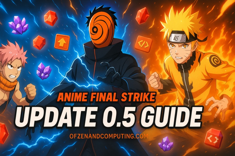 Anime Final Strike Update 0.5 Guide