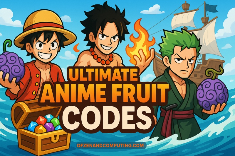 Anime Fruit Codes 2025