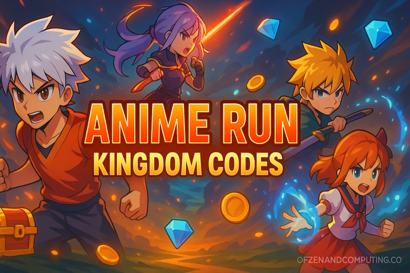 Anime Run Kingdom Codes 2025