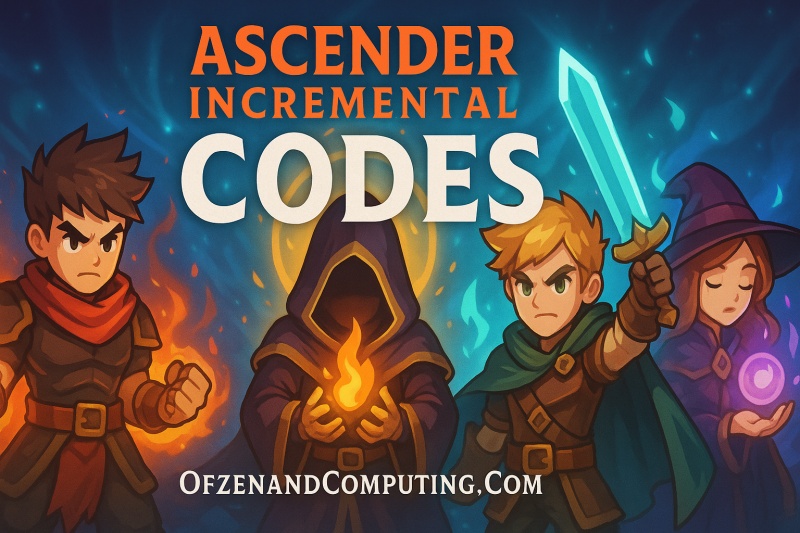 Ascender Incremental Codes 2025