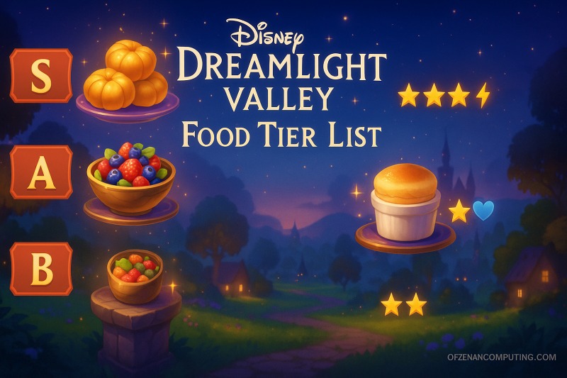 BEST Disney Dreamlight Valley Food Tier List