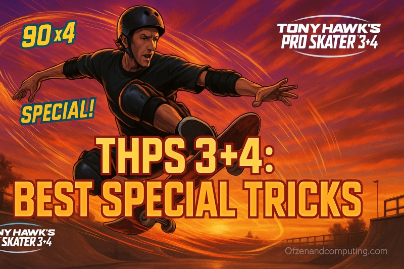 Best Special Tricks in Tony Hawk's Pro Skater 3+4