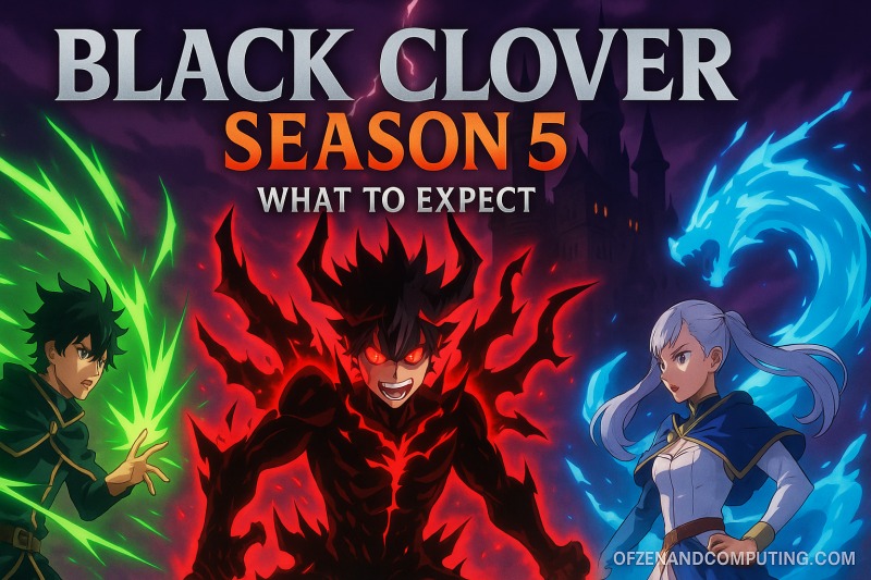 Black Clover Season 5 Release Date (2025) Official Announcements