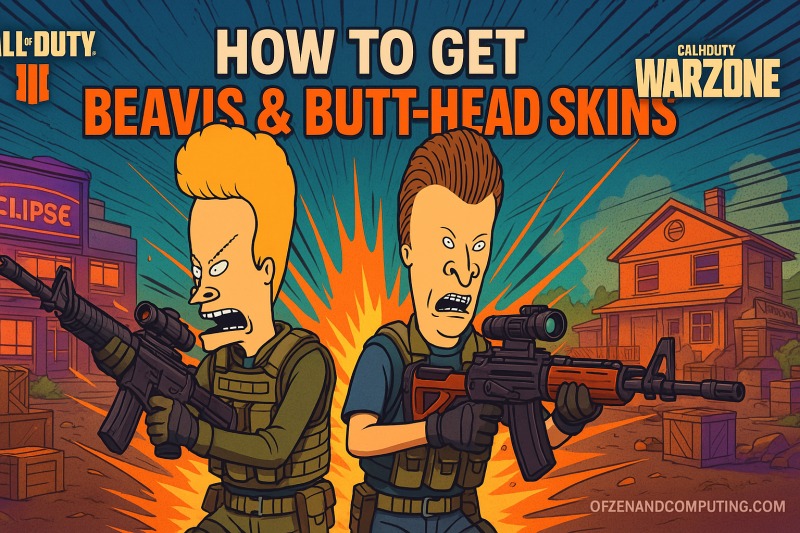 Black Ops 6 - How to Get Beavis and Butt-Head Skins