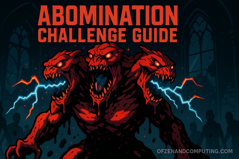 Black Ops 6 Zombies Mo Boss Strategy - Abomination Challenge Guide