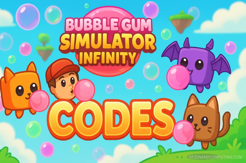 Bubble Gum Simulator Infinity Codes 2025