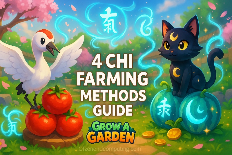 Chi Farming Methods Grow a Garden Roblox