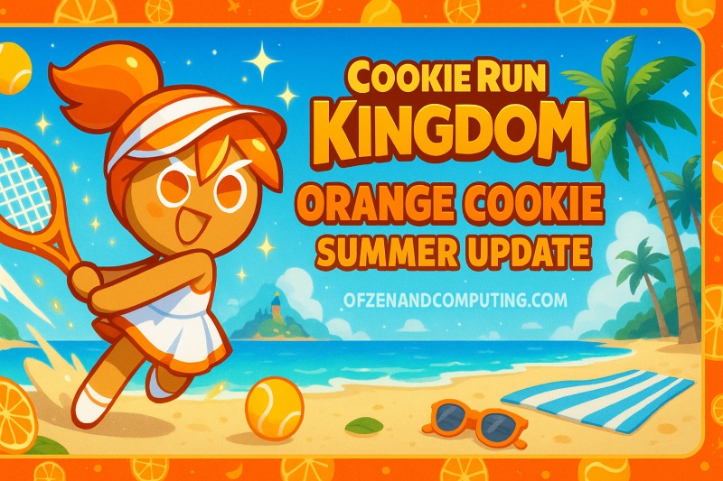 Cookie Run Kingdom Orange Cookie Summer Update