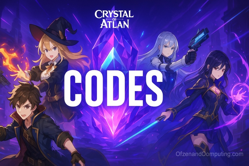 Crystal of Atlan Codes 2025