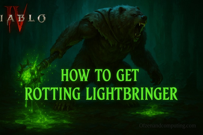 Diablo 4 Season 9: How to Get Rotting Lightbringer