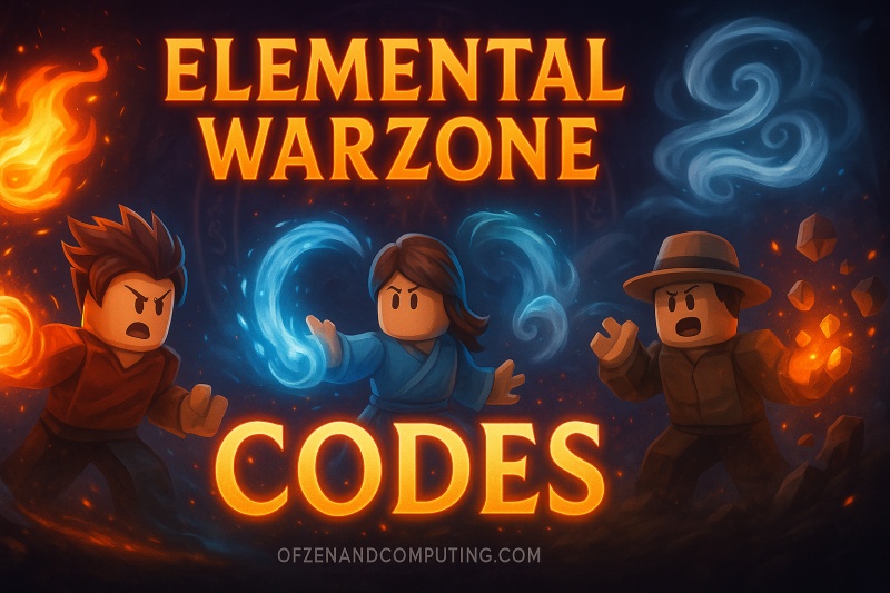 Elemental Warzone Codes 2025