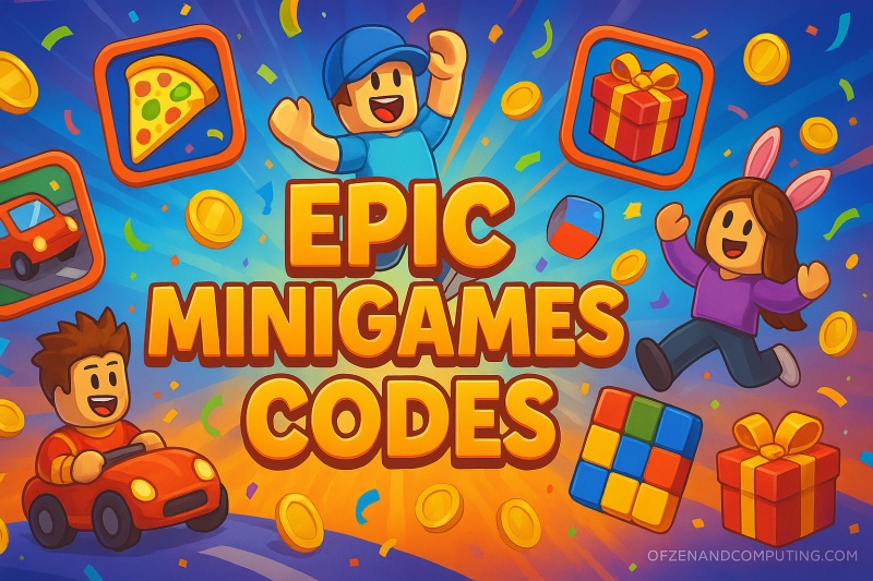 Epic Minigames Codes 2025