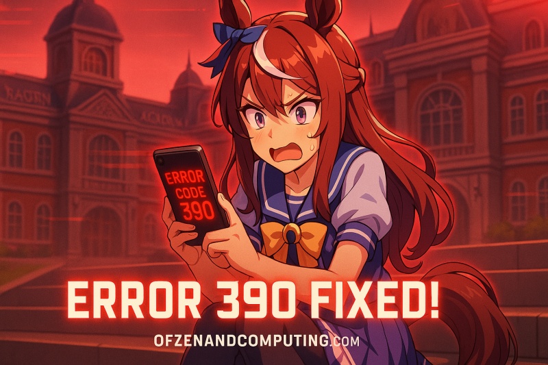 Fix Umamusume Pretty Derby Error 390