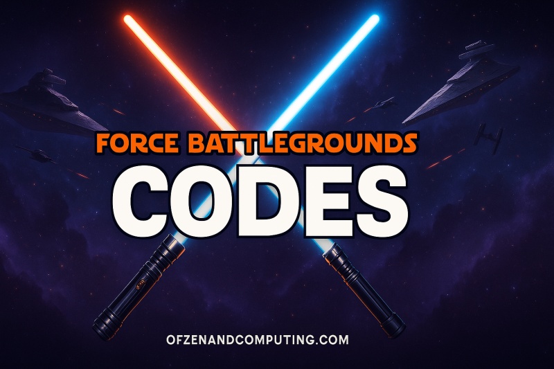 Force Battlegrounds Codes 2025