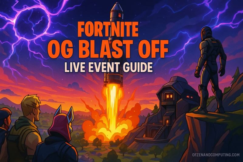 Fortnite OG Blast Off Live Event 2025