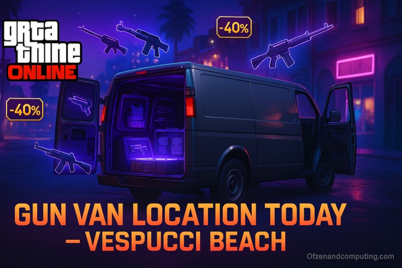 GTA Online Gun Van Location Today