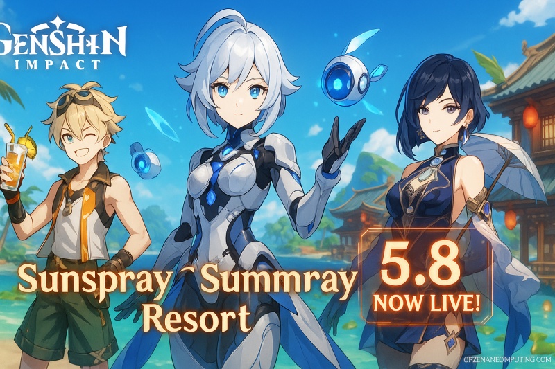 Genshin Impact 5.8 Update Live Now
