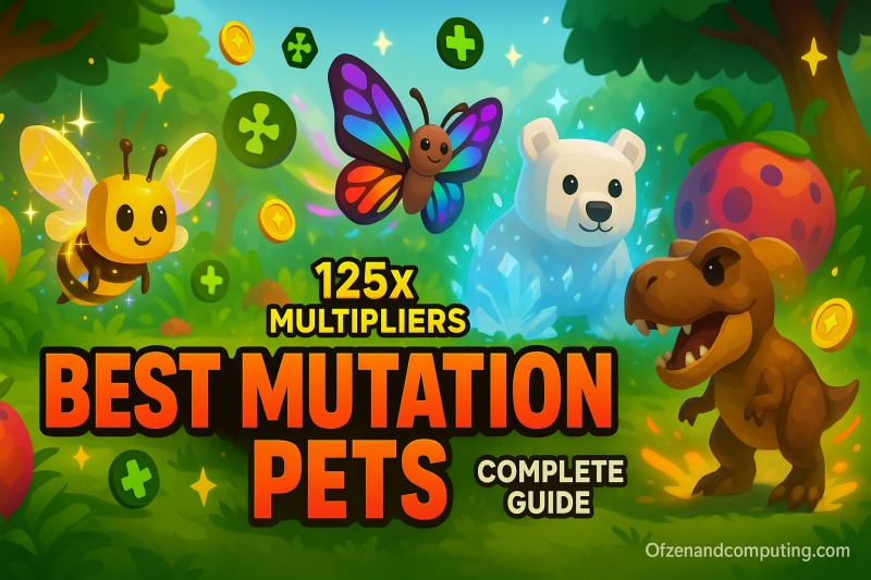 Grow A Garden - 19 Best Pets That Give Mutations