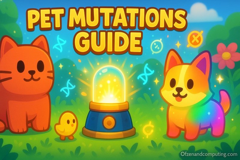 Grow a Garden Pet Mutations Update Guide - All 12 Mutations