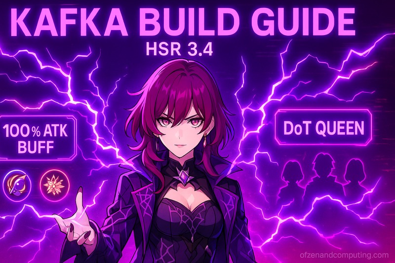 Honkai Star Rail - Kafka Build Guide (2025) Best Teams