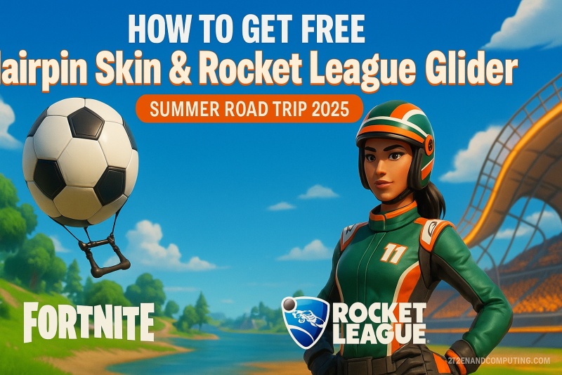 How To Get Hairpin Skin and Rocket League Glider in Fortnite