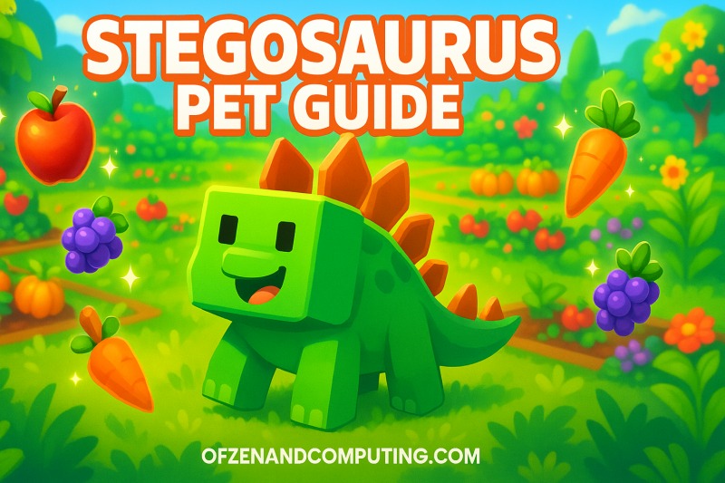 How To Get Stegosaurus Pet in Grow a Garden + Abilities