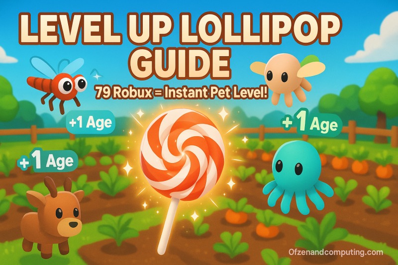 How To Use Levelup Lollipop in Grow A Garden [Worth 10B Sheckles?]