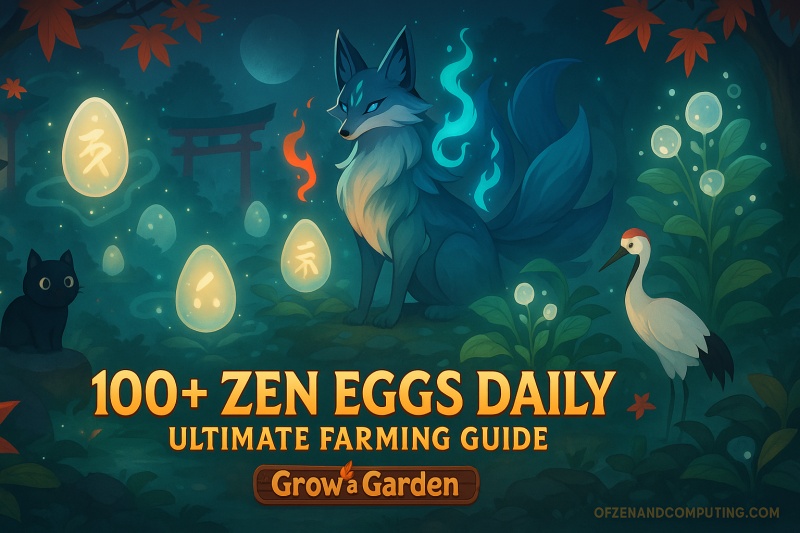 How to Easily Farm 100 Zen Eggs a Day in Grow a Garden