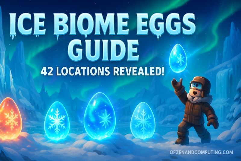 How to Get All 42 Ice Biome Eggs in Roblox The Hatch 2025 Event