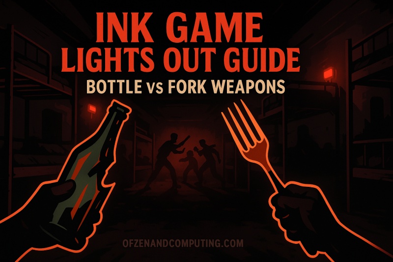 How to Get Bottle & Fork in Ink Game Lights Out