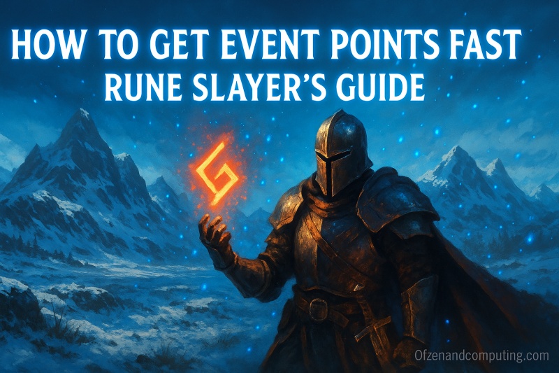 How to Get Event Points in Rune Slayers