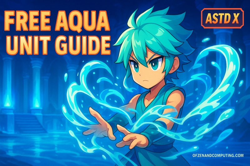 How to Get Free Aqua Unit in ASTD X