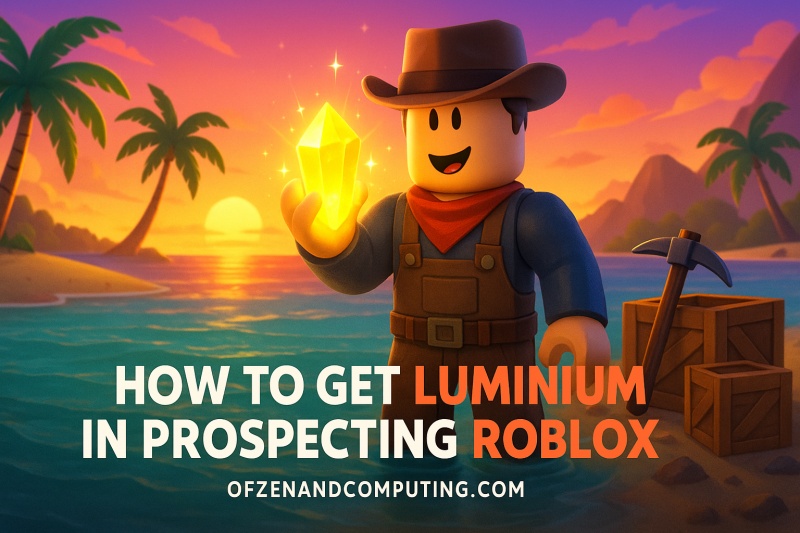 How to Get Luminium in Prospecting Roblox