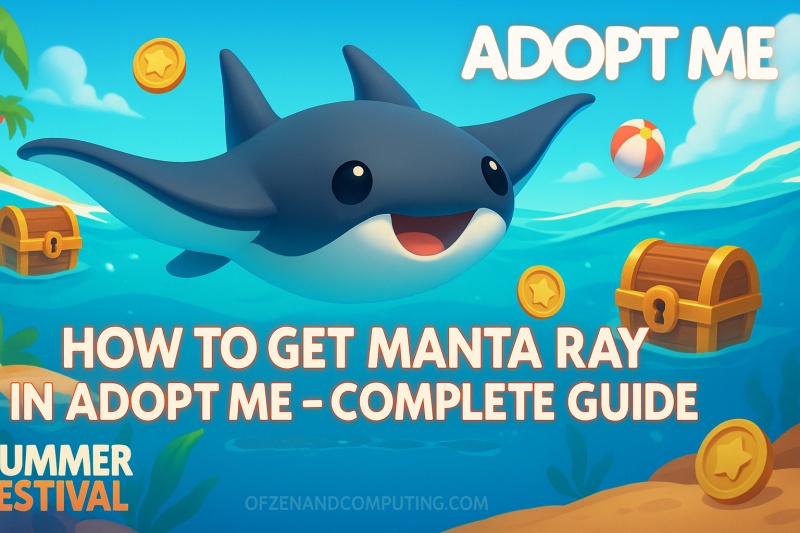 How to Get Manta Ray in Adopt Me