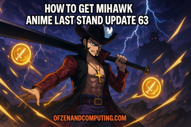 How to Get Mihawk in Anime Last Stand Update 63