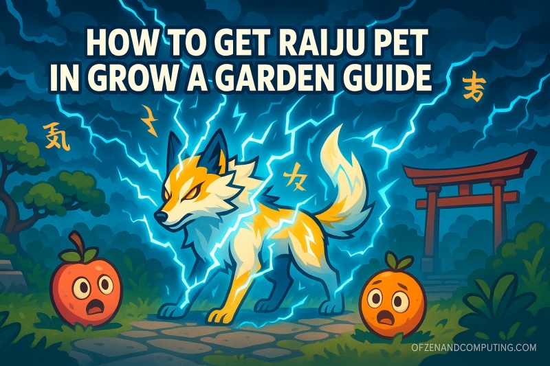 How to Get Raiju Pet in Grow a Garden