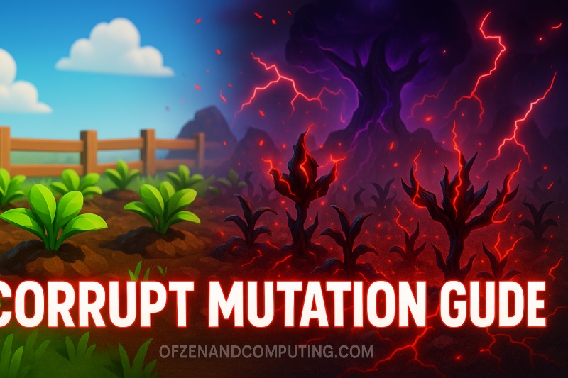 How to Get the Corrupt Mutation in Grow a Garden