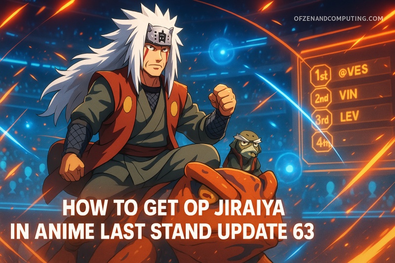 How to Get the New OP Jiraiya in ALS Update 63