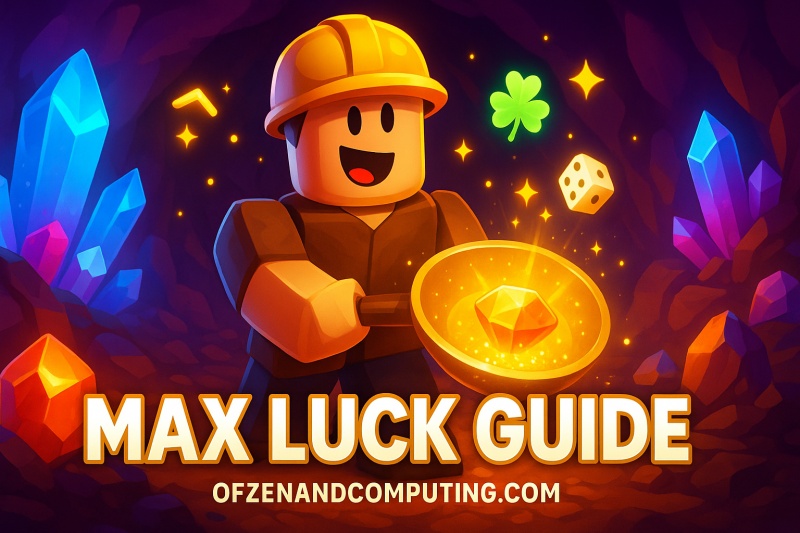 How to Hit Max Luck in Prospecting Roblox