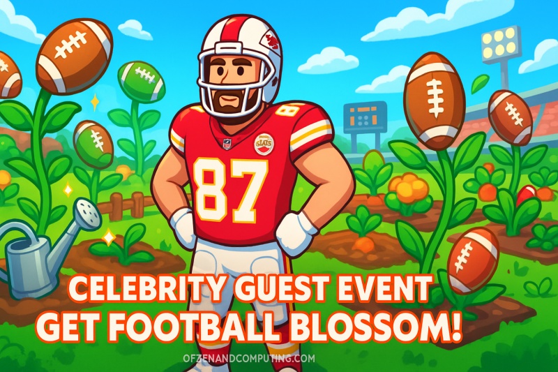 How to Join Celebrity Guest Event & Get Football Blossom in GaG