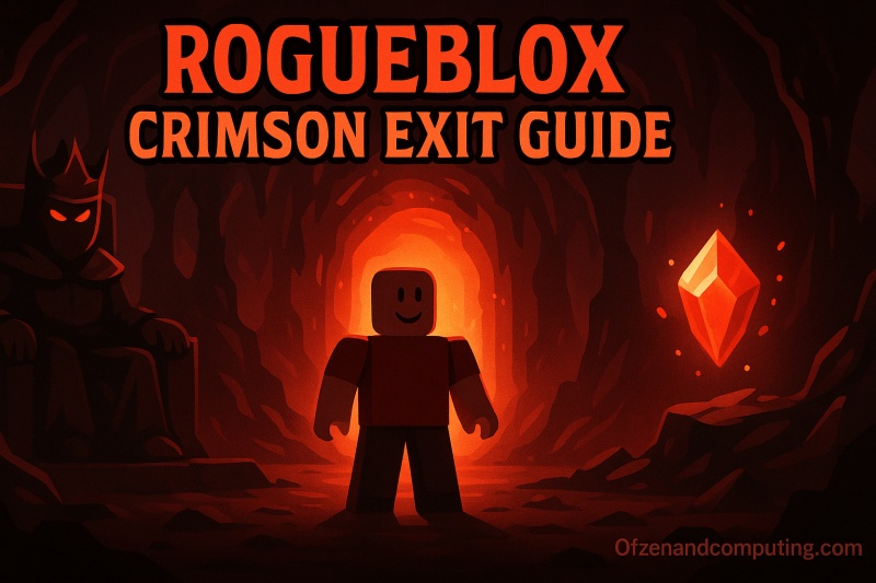 How to Leave Crimson POI in Rogueblox