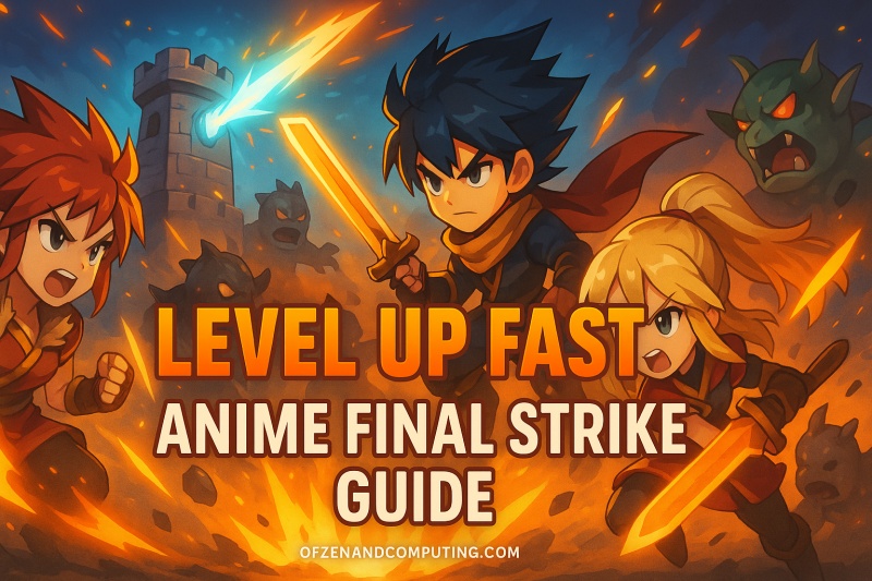 How to Level Up Fast in Anime Final Strike