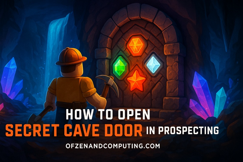 How to Open the Secret Cave Door in Prospecting