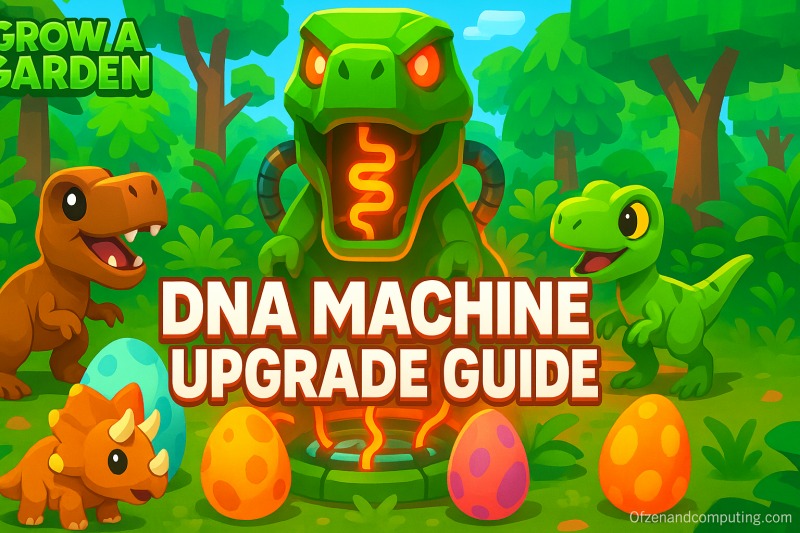 How to Upgrade DNA Machine in Grow a Garden (Guide)